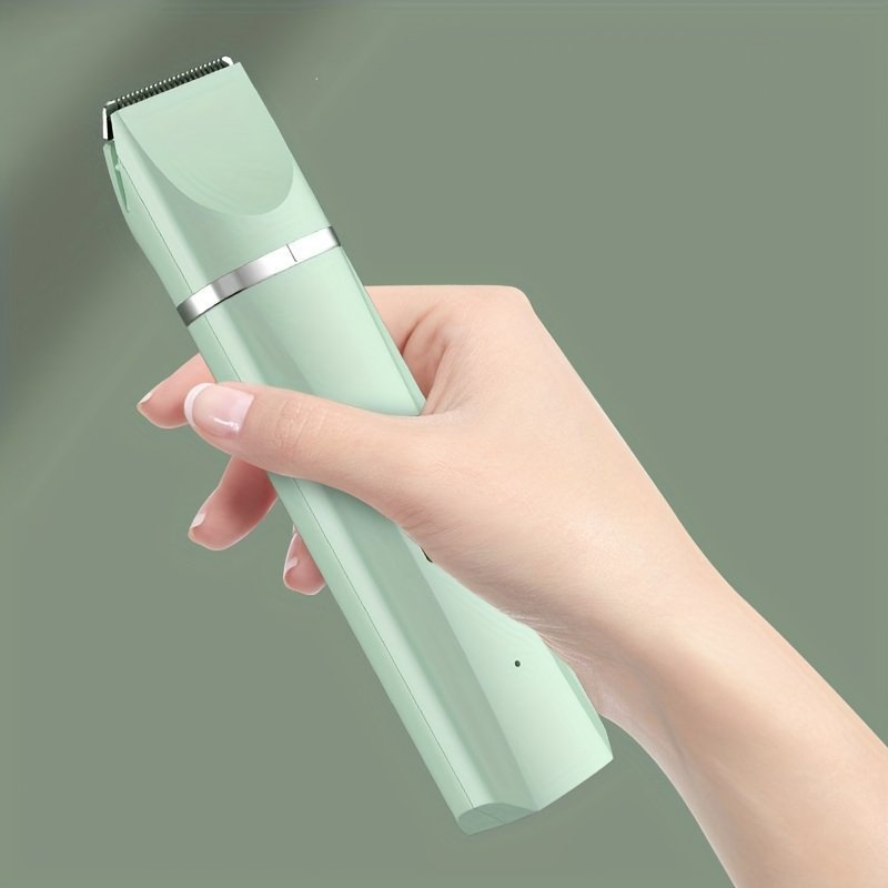 4-in-1 Electric Pet Trimmer with Nail Polish - Low Noise USB Rechargeable, 4-in-1 Trimmer for Dogs, Cats, Small Animals - Includes Shaving Blade, Foot Hair Small Blade - Image 9