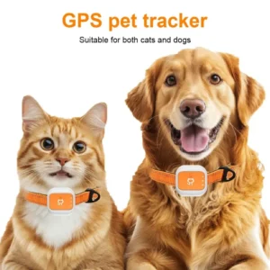 Mini GPS Tracker Collar — Movement Alerts for Cats & Dogs