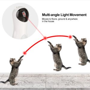 Automatic Laser Cat Toy — Bear Design