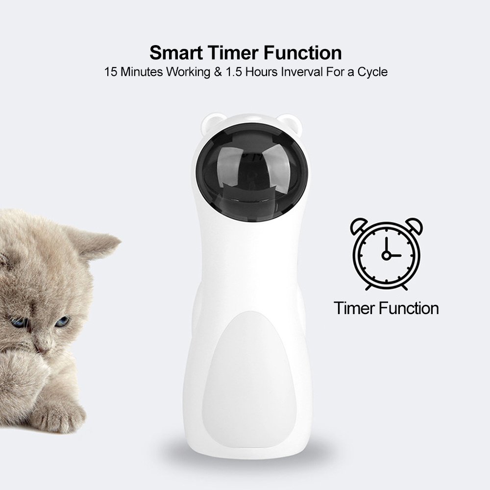 Automatic Laser Cat Toy — Bear Design - Image 2