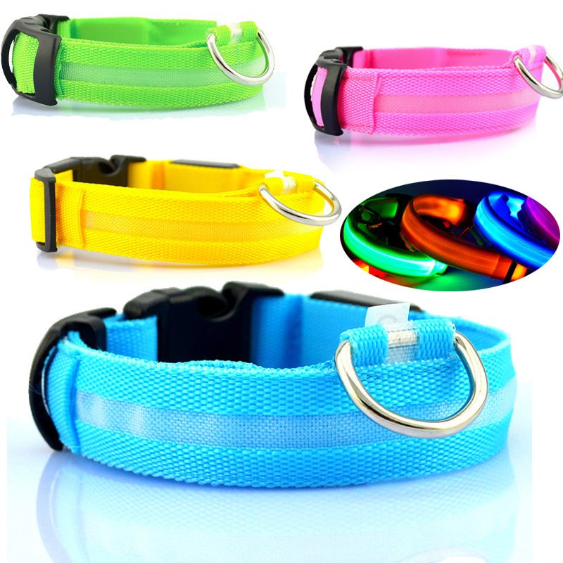 Flashing LED Dog Safety Collar