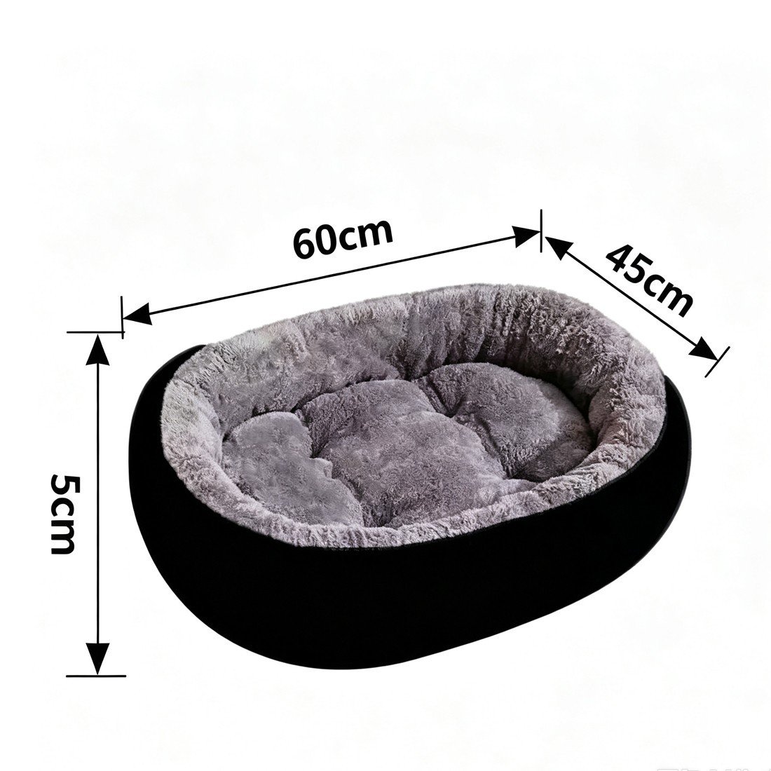 Soft Fleece Warm Pet Basket for Cats and Small Dogs - Image 6