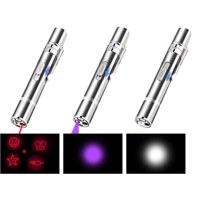 Rechargeable Laser Pointer Cat Toy — 5 Modes - Image 3