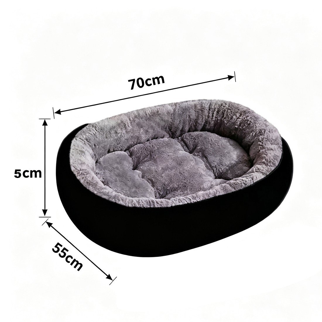 Soft Fleece Warm Pet Basket for Cats and Small Dogs - Image 8