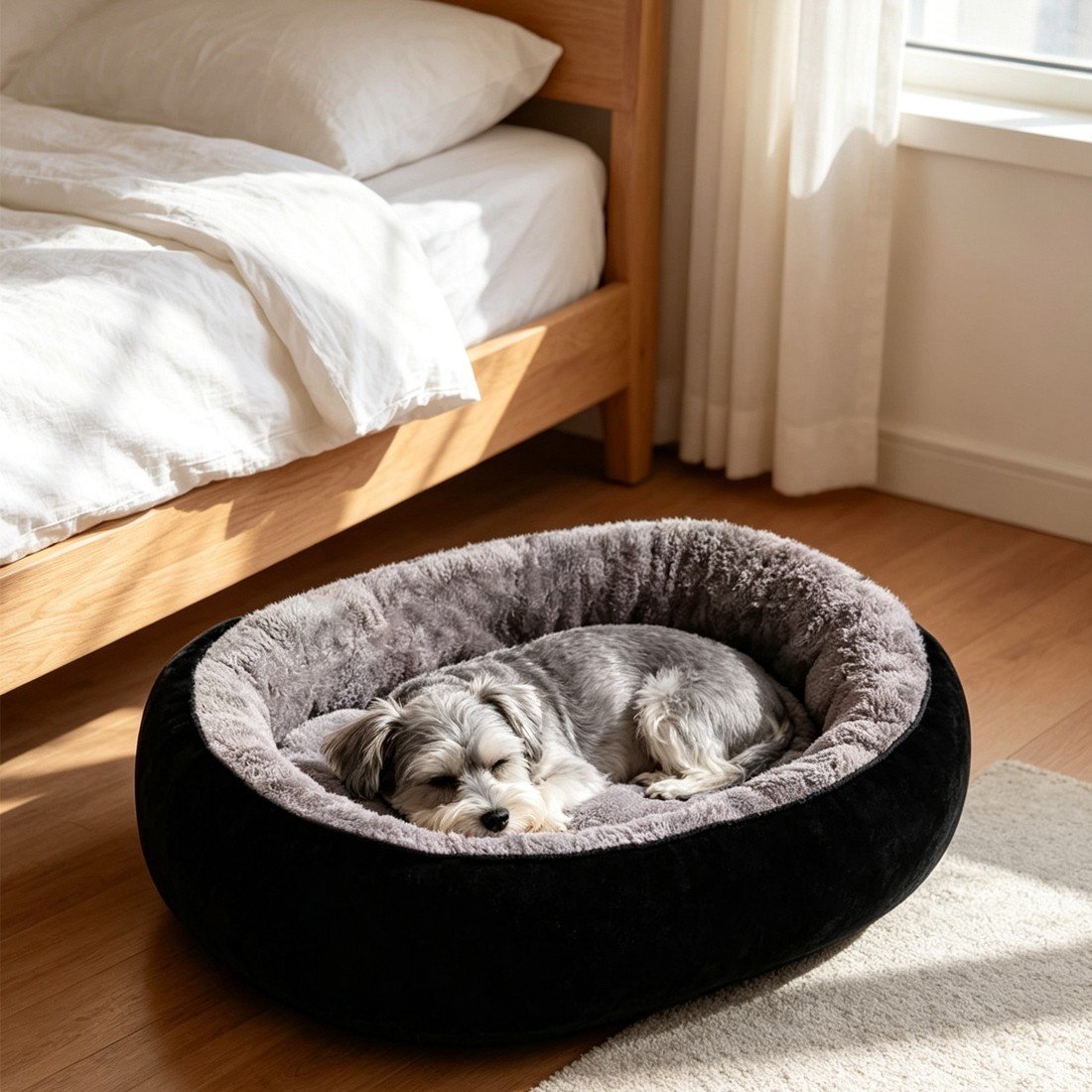 Soft Fleece Warm Pet Basket for Cats and Small Dogs - Image 5