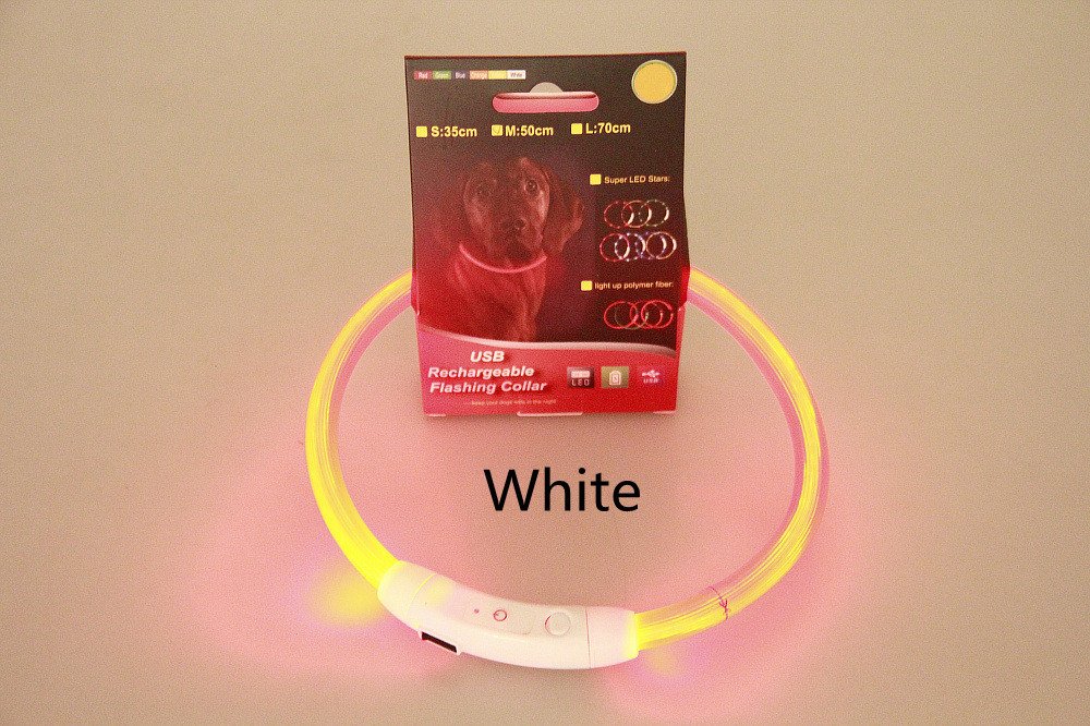 USB Rechargeable Light-Up Dog Collar - Image 6