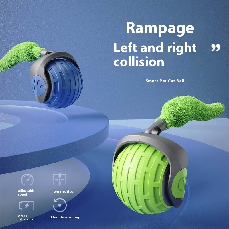 Smart Rolling Cat Ball — Auto Obstacle Avoidance - Image 5