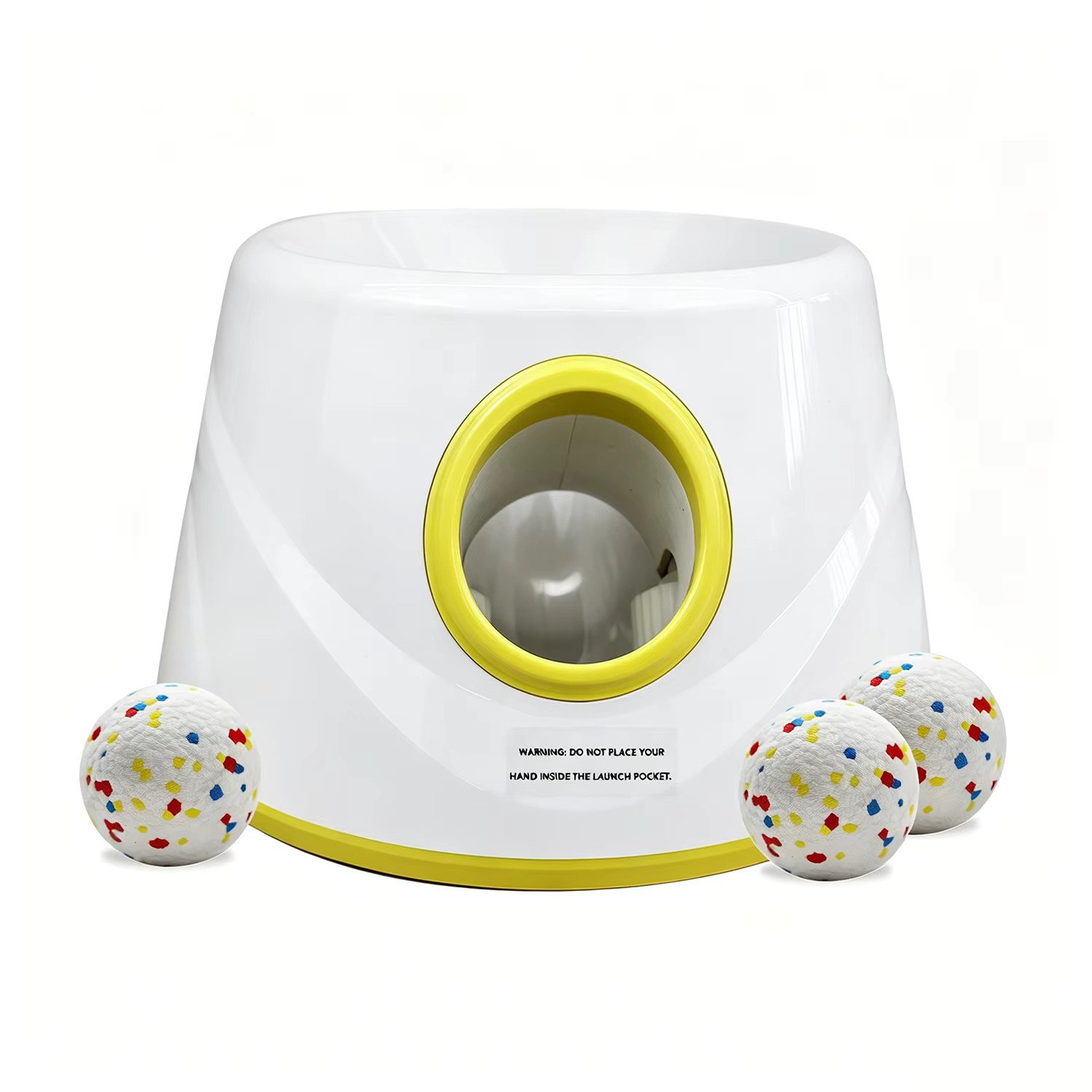 Rechargeable Automatic Dog Ball Launcher with 3 Balls - Image 9