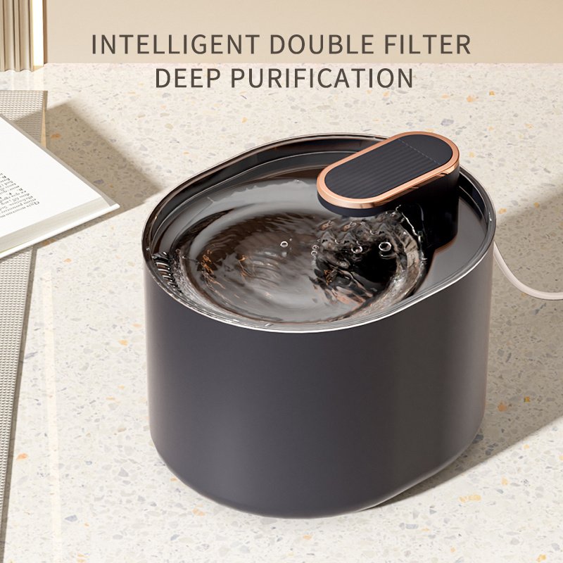 Quiet USB Cat Water Fountain with Filter - Image 2
