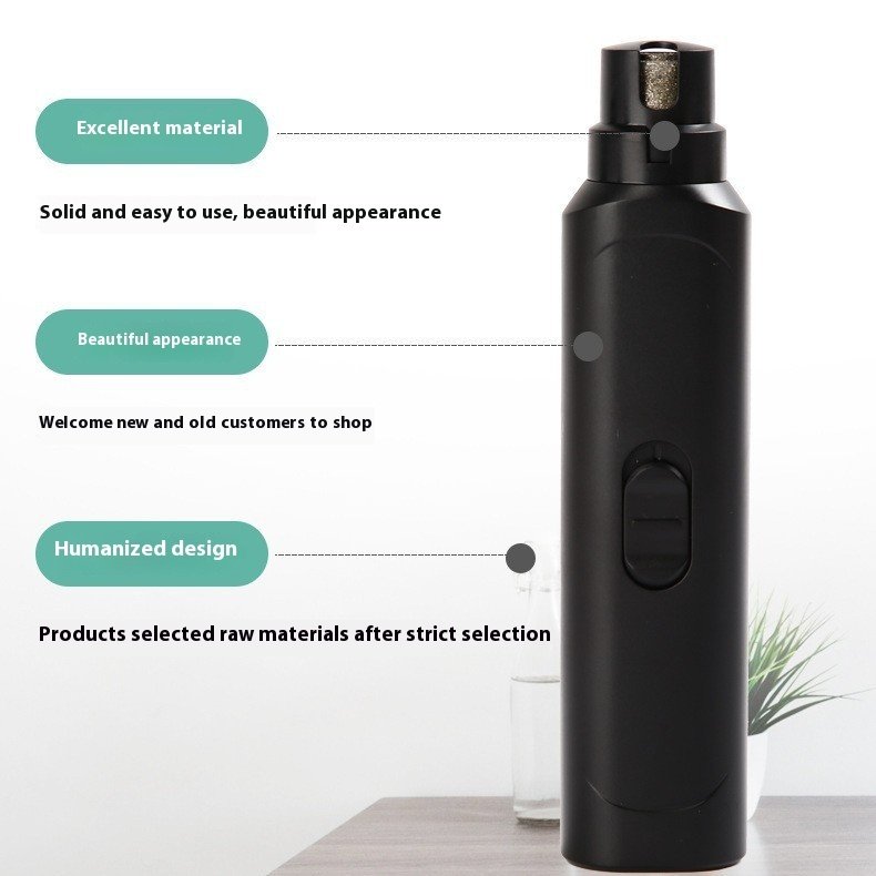 Quiet Battery Pet Nail Grinder - Image 3