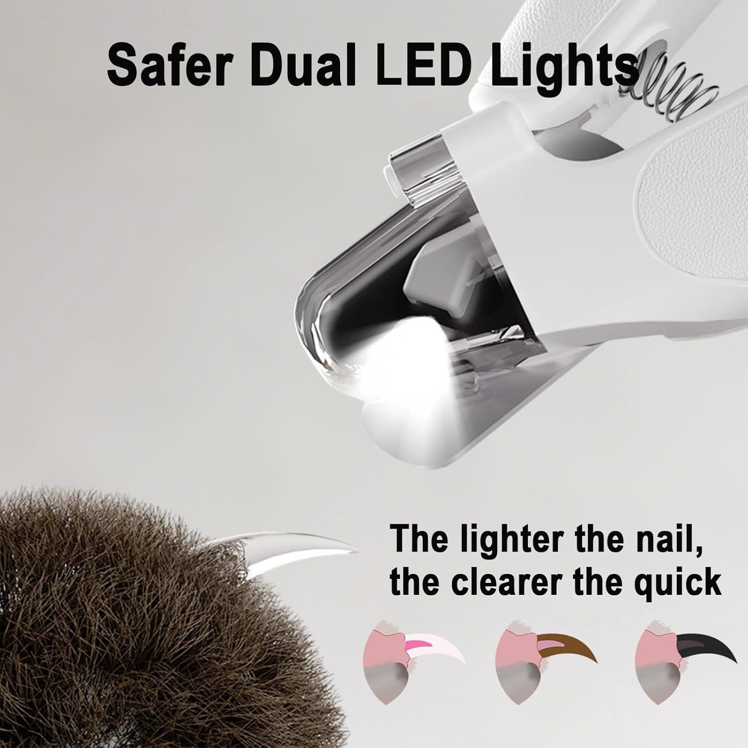 2-in-1 LED Pet Nail Grinder and Clipper — USB-C Rechargeable - Image 8