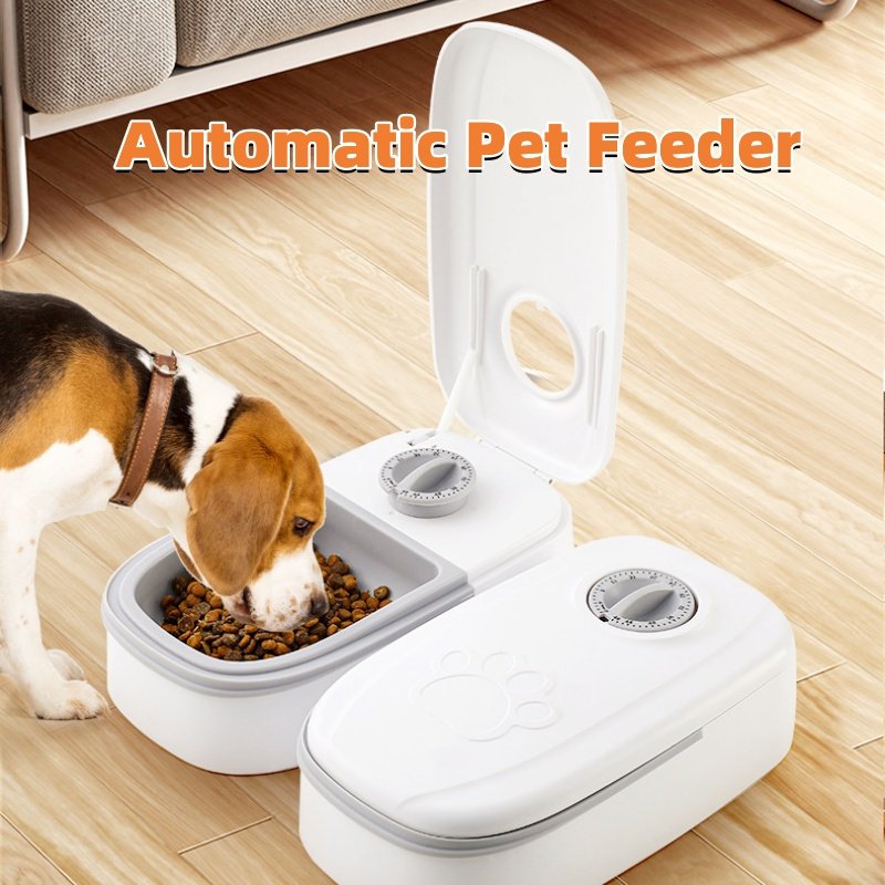 2-in-1 Gravity Food and Water Feeder — No Power Needed