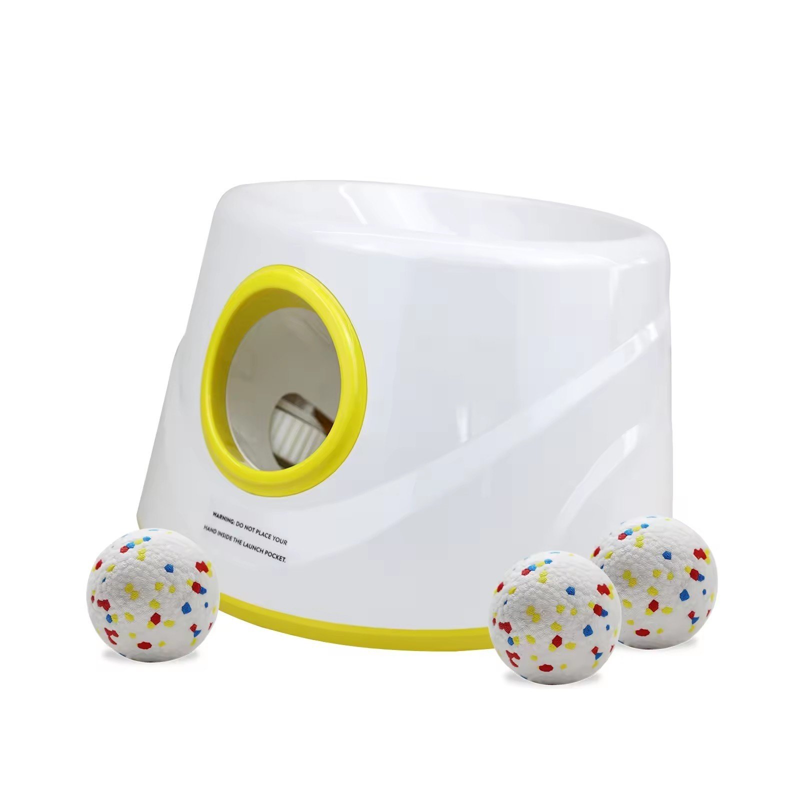 Rechargeable Automatic Dog Ball Launcher with 3 Balls - Image 2