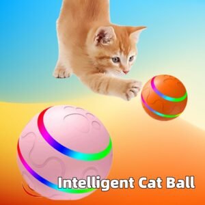Self-Rolling Smart Cat Ball — USB Rechargeable