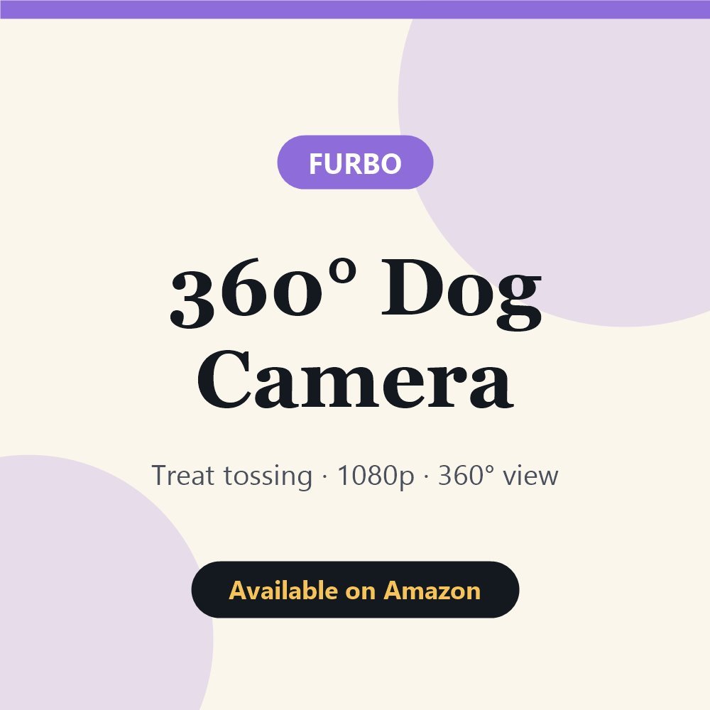 Furbo 360° Dog Camera (No Subscription Required) – available on Amazon UK